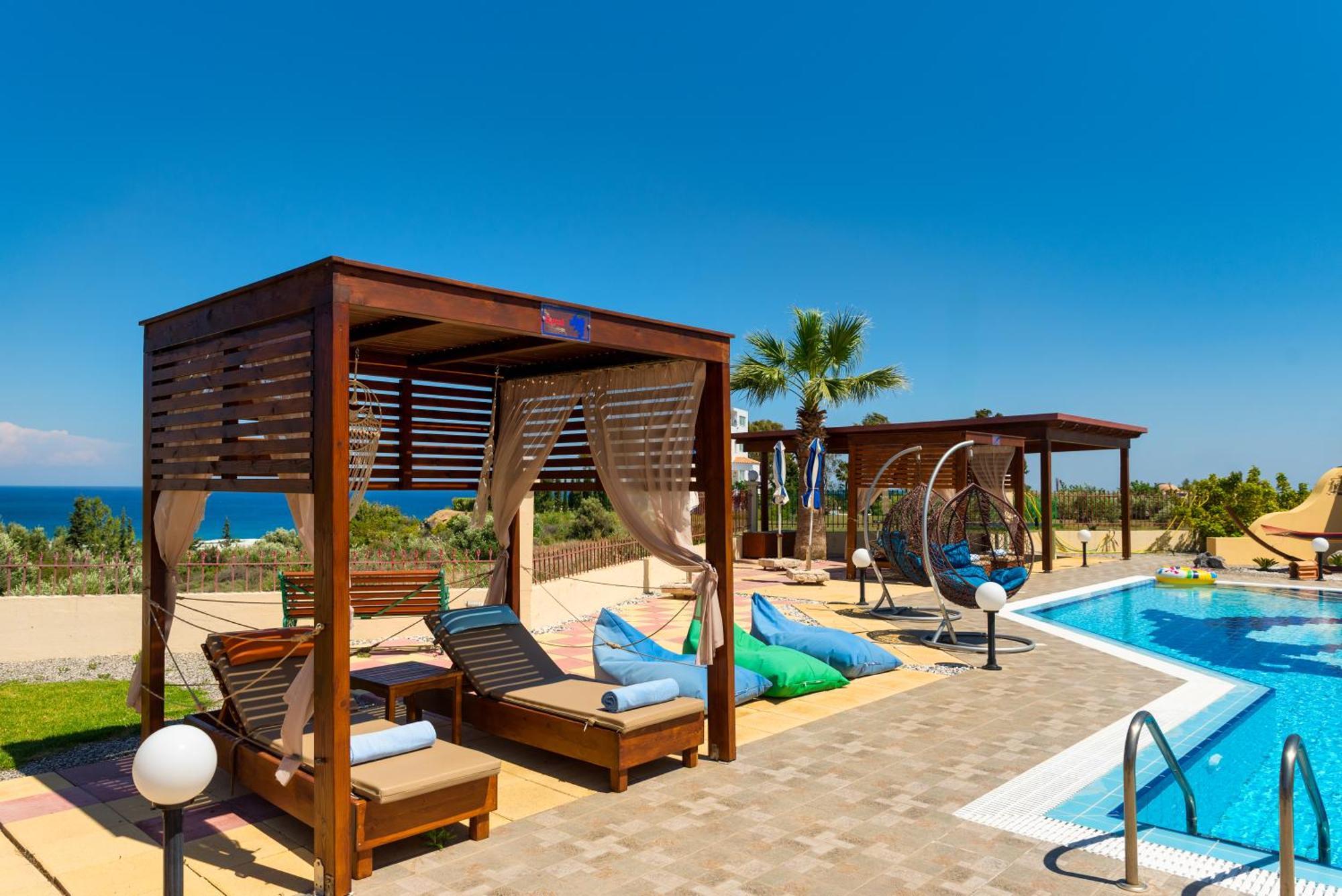 Villa Rose Kolymbia Bagian luar foto