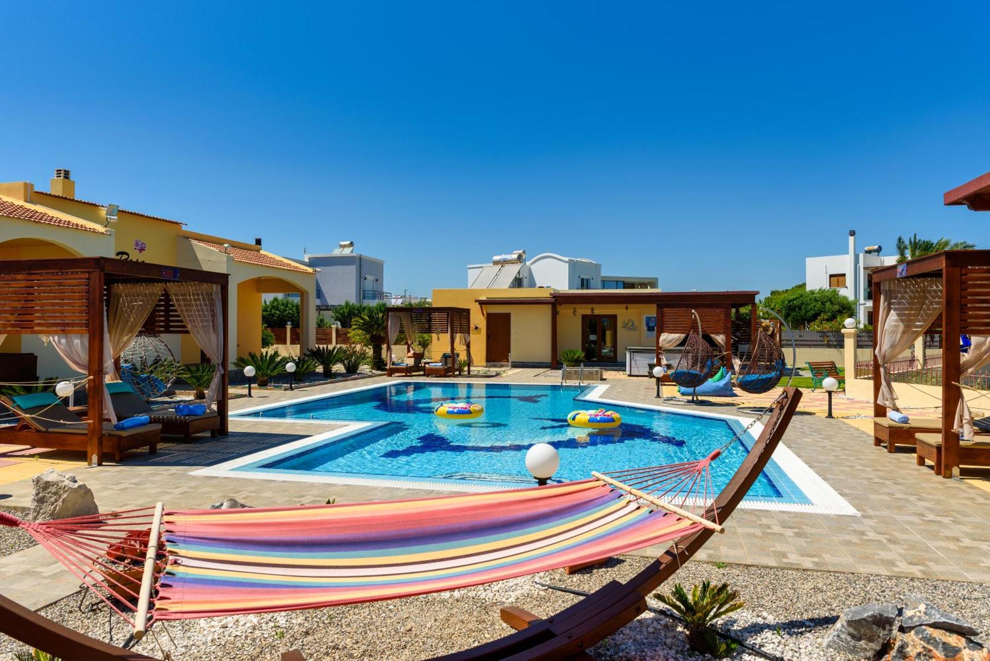 Villa Rose Kolymbia Bagian luar foto